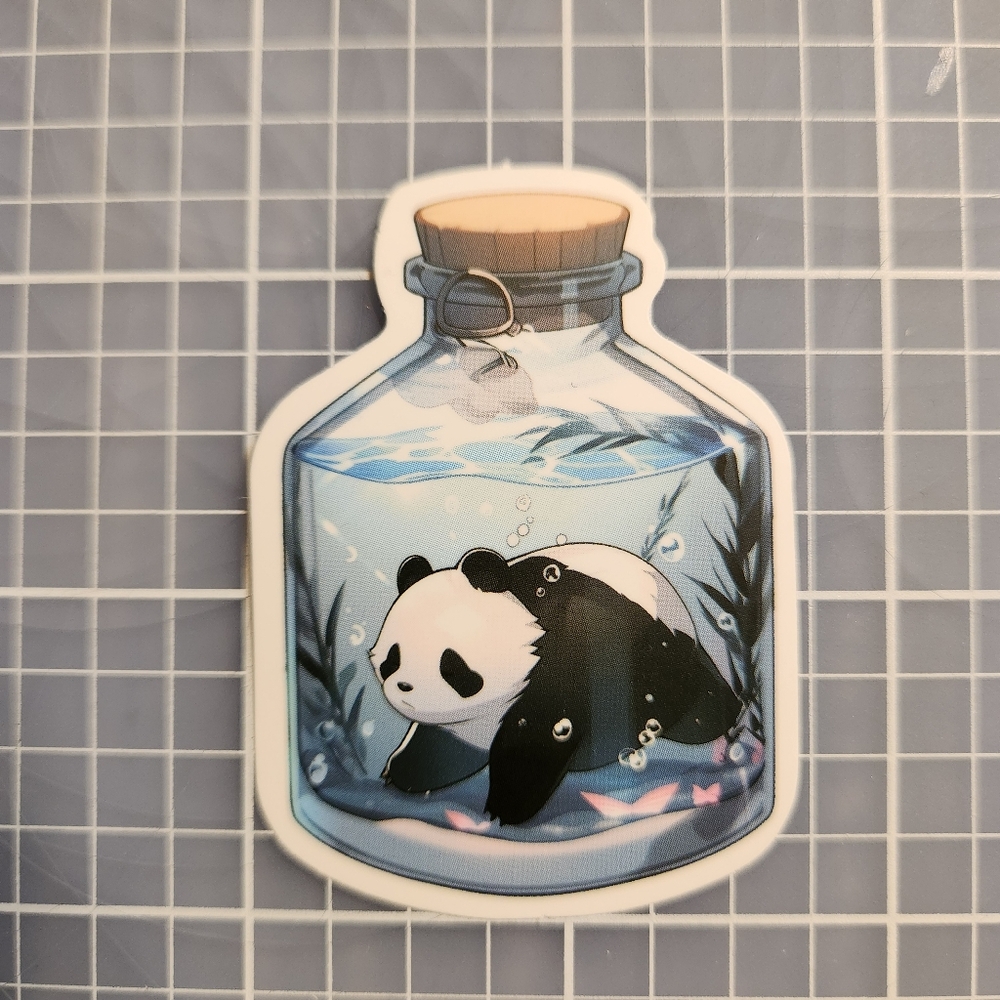 10/$10 Stickers Panda Wildlife